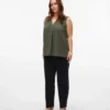 Jeans taille haute Vmctessa, coupe « mom fit »