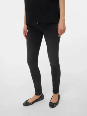 Jeans taille mi-haute coupe ajustée