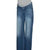 Jeans à taille moyenne et coupe large