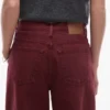 Jeans taille moyenne à jambes larges Topshop