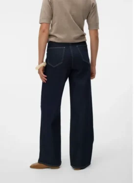 Jeans taille très haute à coupe large Vmkathy