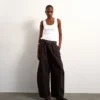 Jeans Tsbelle à taille mi-haute et coupe Barrel Fit