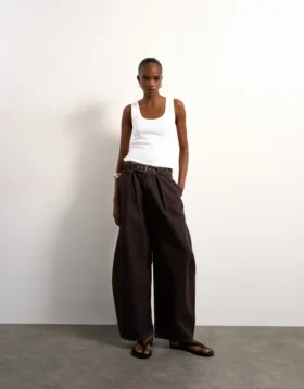 Jeans Tsbelle à taille mi-haute et coupe Barrel Fit