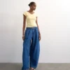 Jeans Tsbelle à taille mi-haute et coupe Barrel Fit