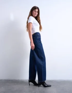 Jeans Tsbente à taille mi-haute et coupe classique