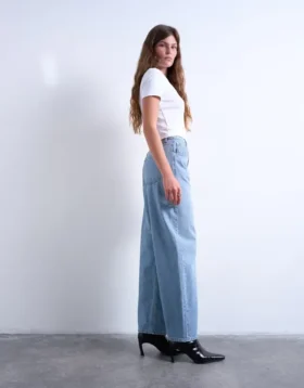 Jeans Tsbente à taille mi-haute et coupe classique