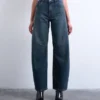 Jeans Tsbrit à taille très basse et coupe classique