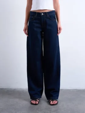 Jeans Tscinch à taille basse et coupe large