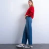 Jeans Tscinch à taille basse et coupe large