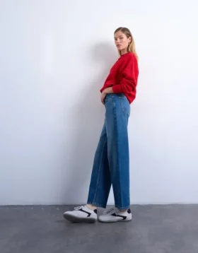 Jeans Tscinch à taille basse et coupe large