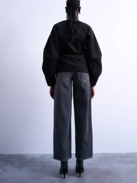 Jeans Tscinch à taille basse et coupe large