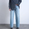 Jeans Tscinch à taille basse et coupe large