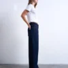 Jeans Tscinch à taille basse et coupe large
