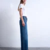 Jeans Tscinch à taille basse et coupe large