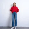 Jeans Tscinch à taille basse et coupe large