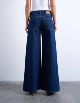 Jeans Tsclara à taille mi-haute et coupe large