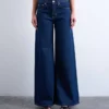 Jeans Tsclara à taille mi-haute et coupe large