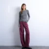 Jeans Tscolette à taille mi-haute et coupe classique