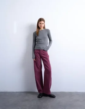 Jeans Tscolette à taille mi-haute et coupe classique