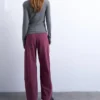 Jeans Tscolette à taille mi-haute et coupe classique