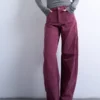 Jeans Tscolette à taille mi-haute et coupe classique