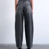 Jeans Tscolumn à taille mi-haute et coupe classique