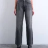 Jeans Tscolumn à taille mi-haute et coupe classique