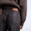 Jeans Tscolumn à taille mi-haute et coupe classique