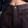 Jeans Tscolumn à taille mi-haute et coupe classique