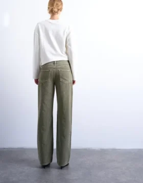 Jeans Tsember taille basse, coupe classique