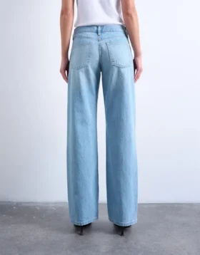 Jeans Tsember à taille basse et coupe large