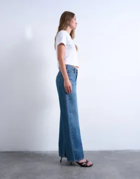Jeans Tsember à taille basse et coupe large
