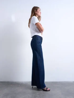 Jeans Tsember à taille basse et coupe large