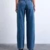 Jeans Tsember à taille basse et coupe large