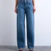 Jeans Tsember à taille basse et coupe large