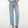 Jeans Tsember à taille basse et coupe large
