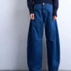 Jeans Tsemma taille haute coupe Barrel Fit