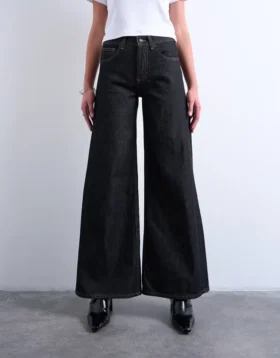 Jeans Tshorizon à taille mi-haute et coupe large