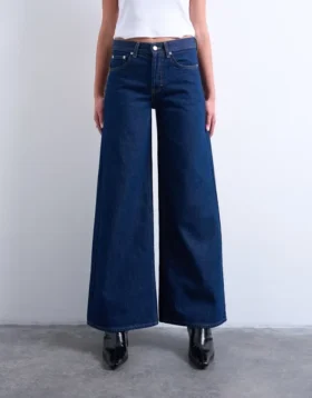 Jeans Tshorizon à taille mi-haute et coupe large