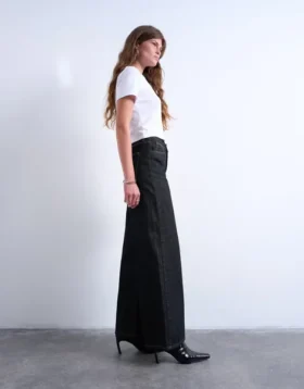 Jeans Tshorizon à taille mi-haute et coupe large