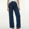 Jeans Tshorizon à taille mi-haute et coupe large