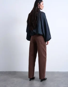Jeans Tslowrie taille basse, coupe ample