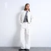 Jeans Tssimone à taille mi-haute et coupe classique