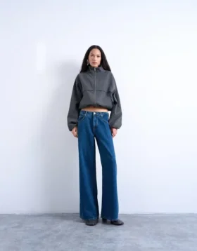 Jeans Tssofie taille basse, coupe classique