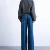 Jeans Tssofie taille basse, coupe classique