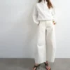 Jeans Tstilda à taille mi-haute et coupe « Barrel Fit »