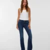 Jeans évasé taille basse Vmhelena