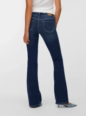 Jeans évasé taille basse Vmhelena