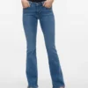 Jeans évasé taille basse Vmsigi