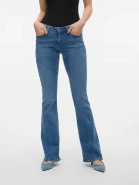 Jeans évasé taille basse Vmsigi
